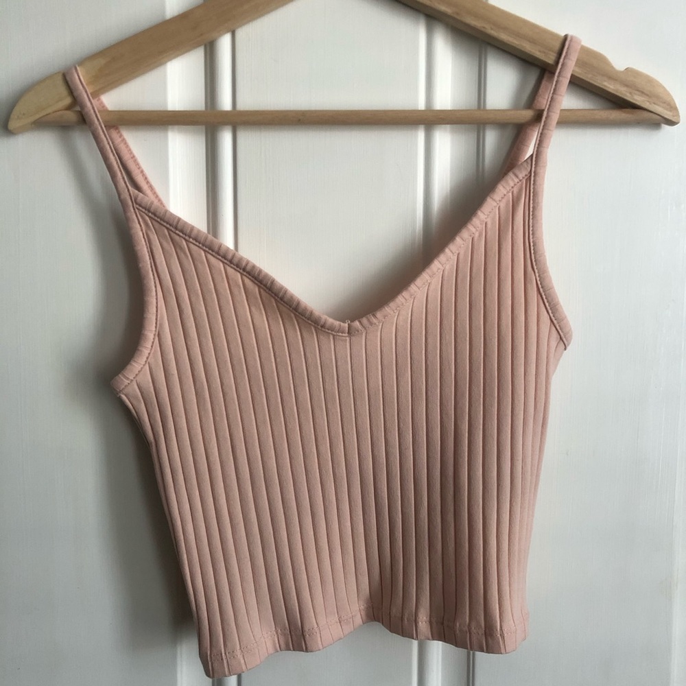 Blush/Pink Cropped Tank S